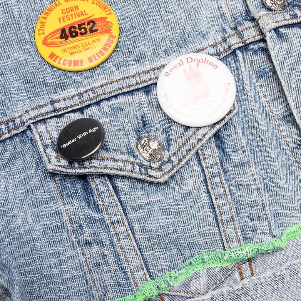 ESCAPADE REVERSIBLE DENIM JACKET - BLUE - 3