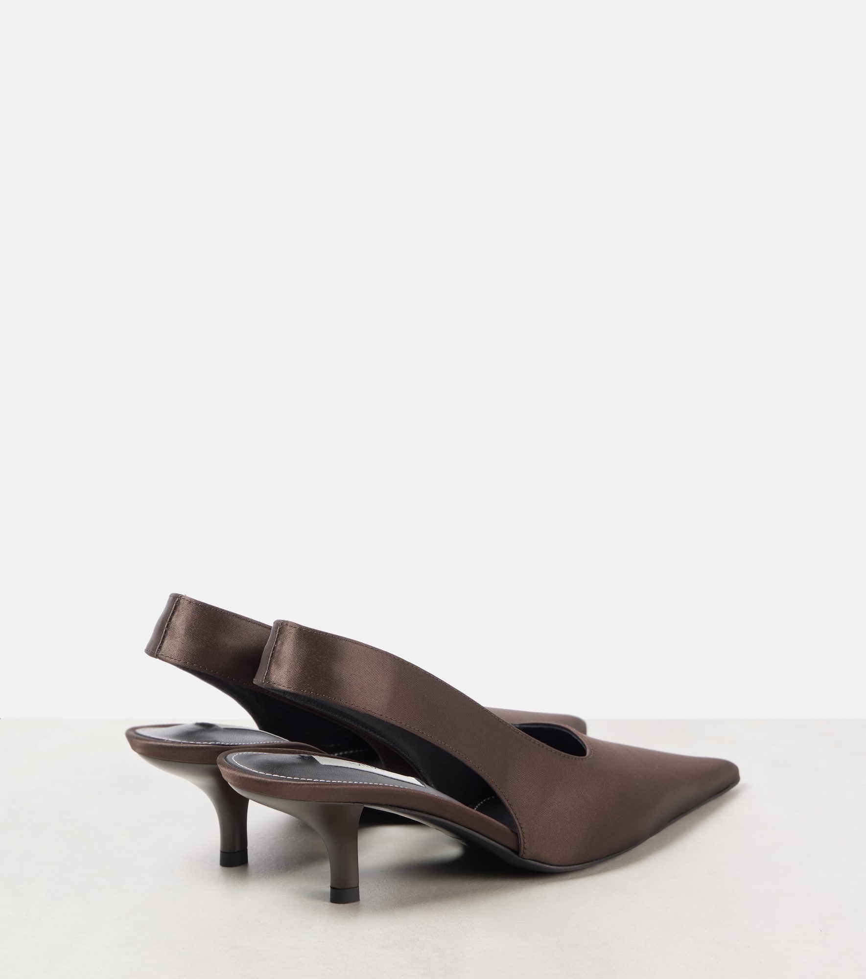 Classic 55 satin slingback pumps - 2
