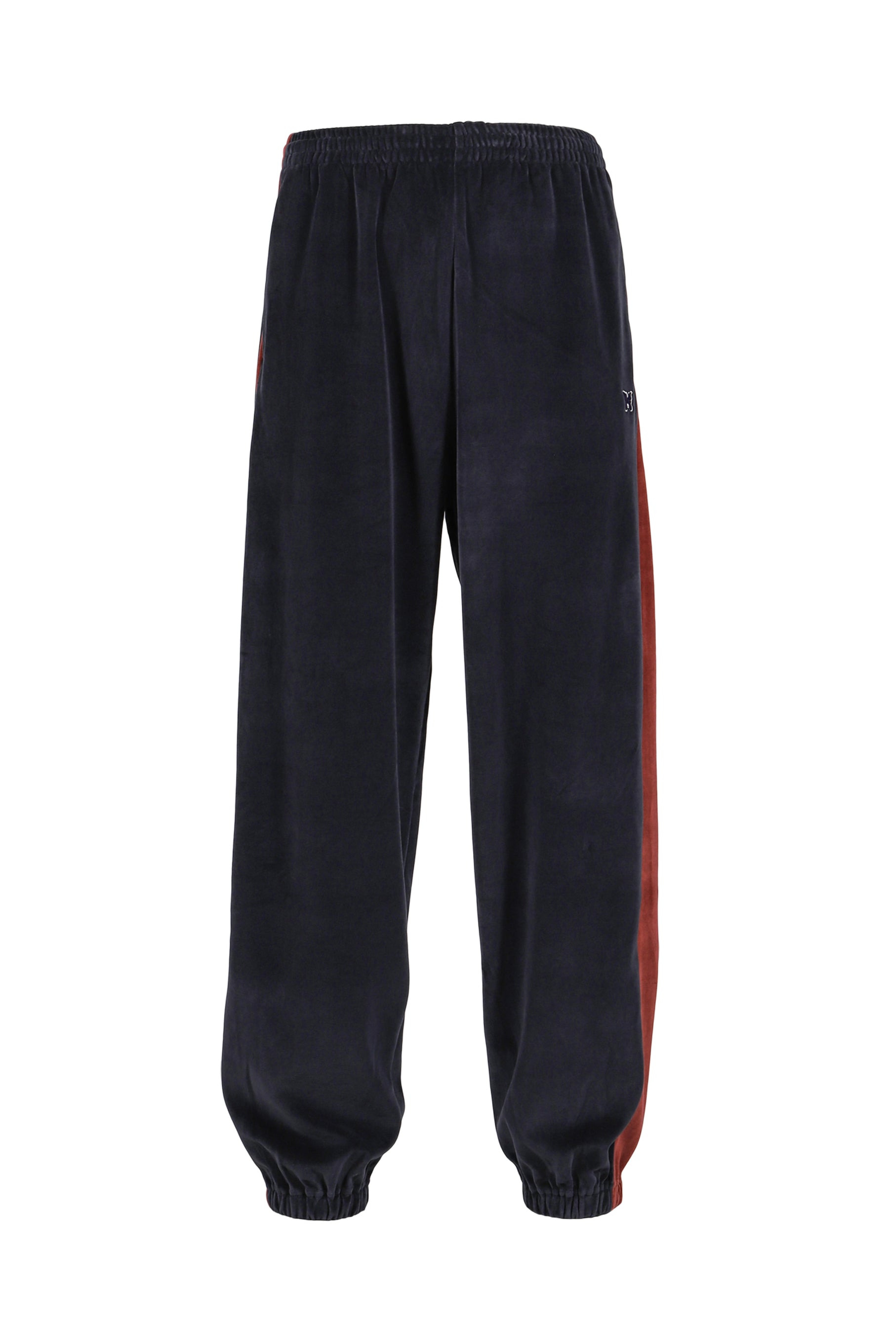 SIDE LINE SWEAT PANT - C/PE VELOUR / NVY - 4