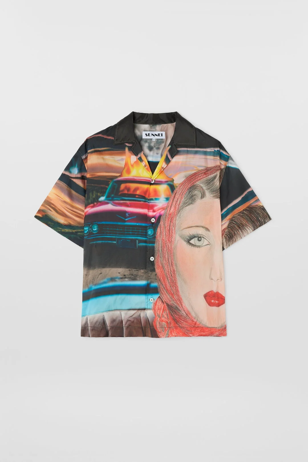 SHORTSLEEVE SHIRT / Annemarie print - 1