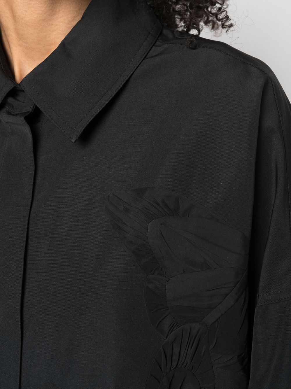 embroidered butterfly shirt - 5