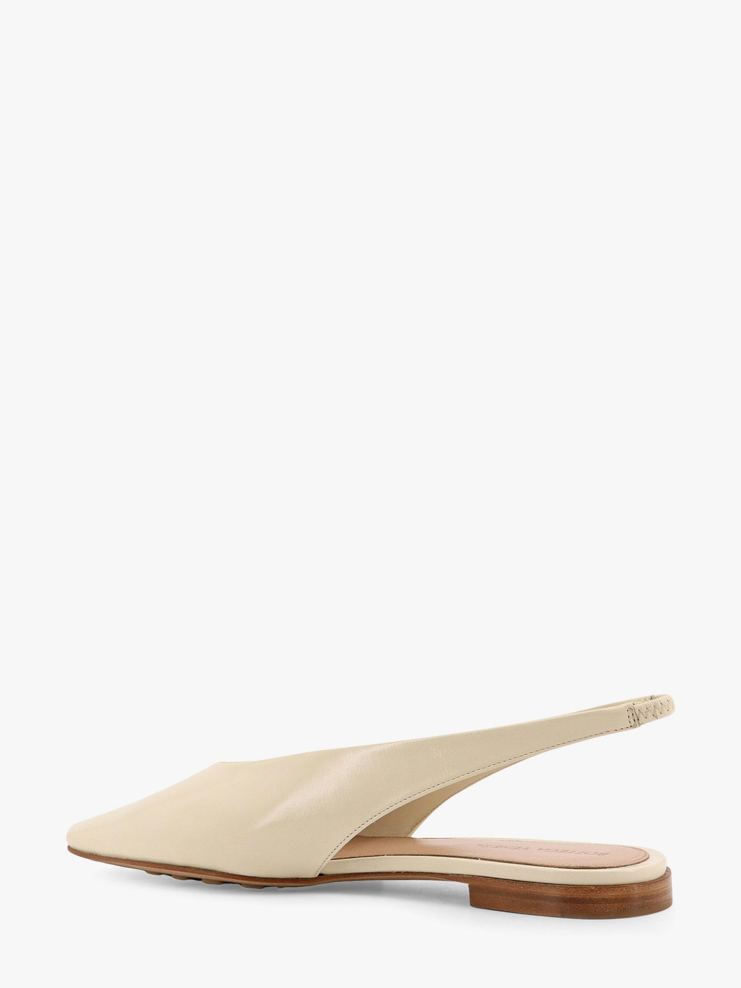 Sofia Flat Leather Slingback - 3