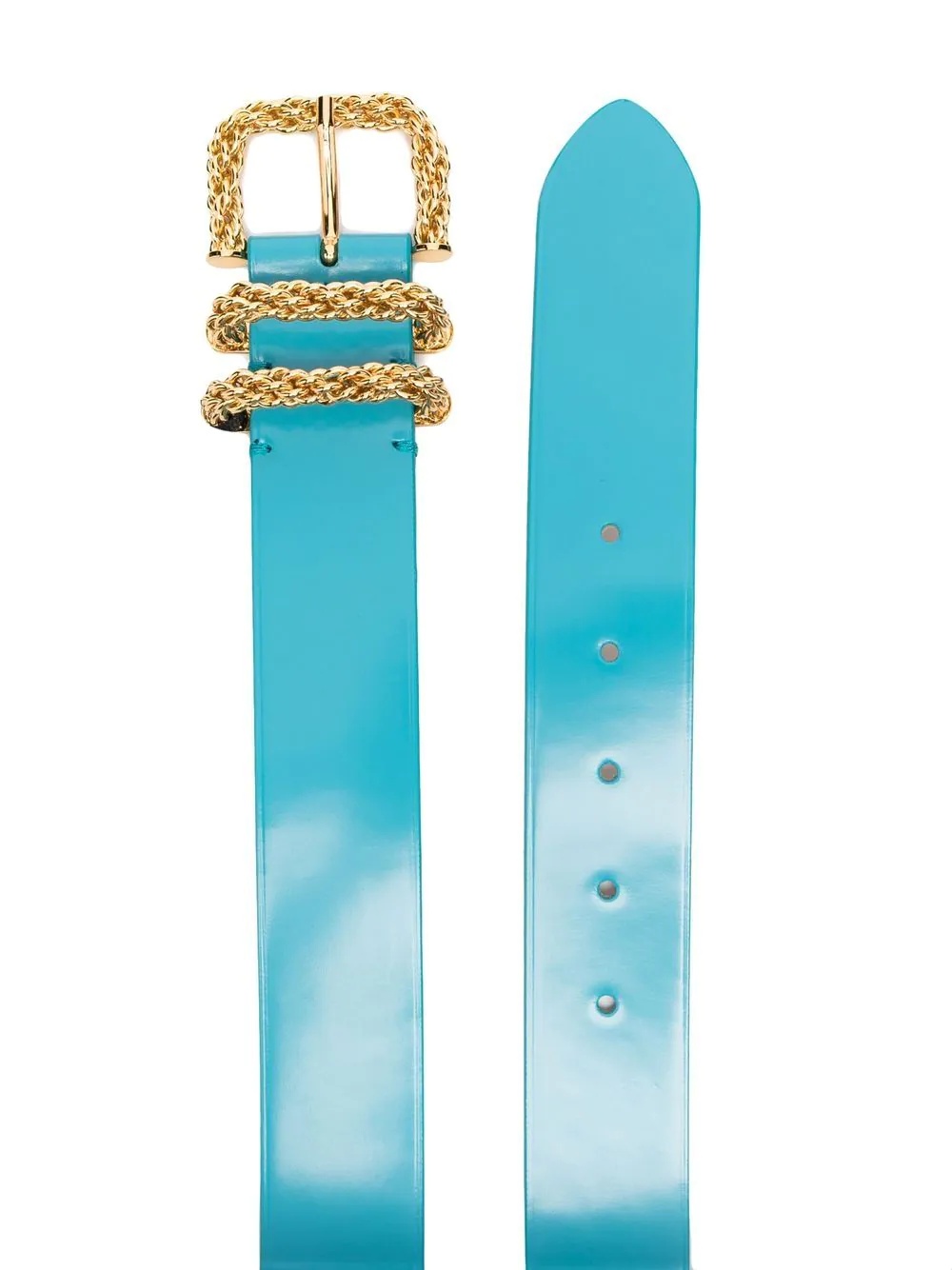 Katina leather buckle belt - 2