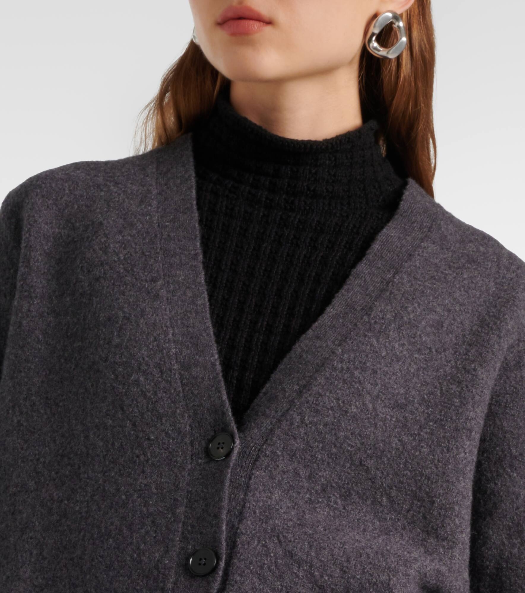 Wool cardigan - 4