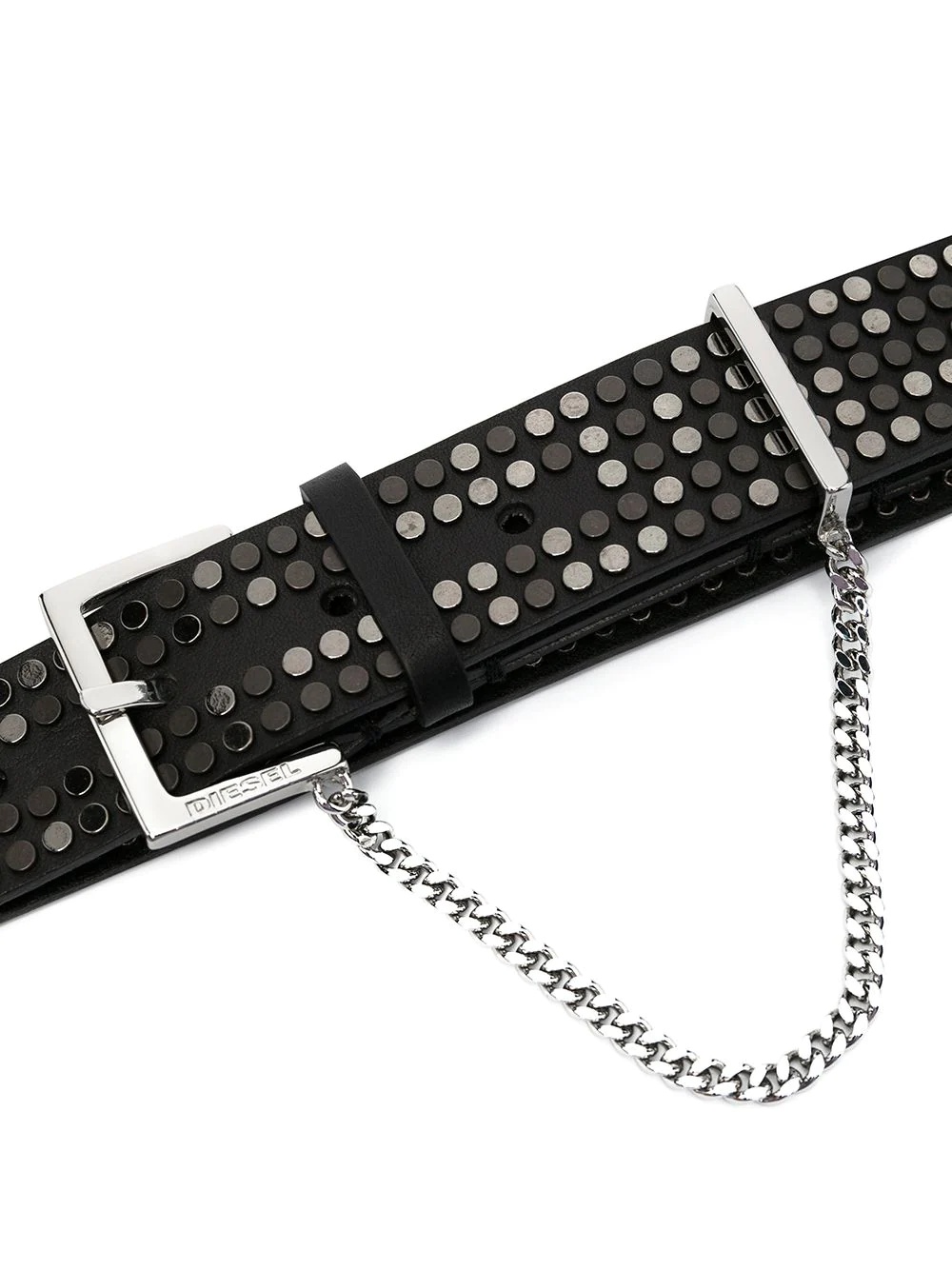 studded leather belt - 2