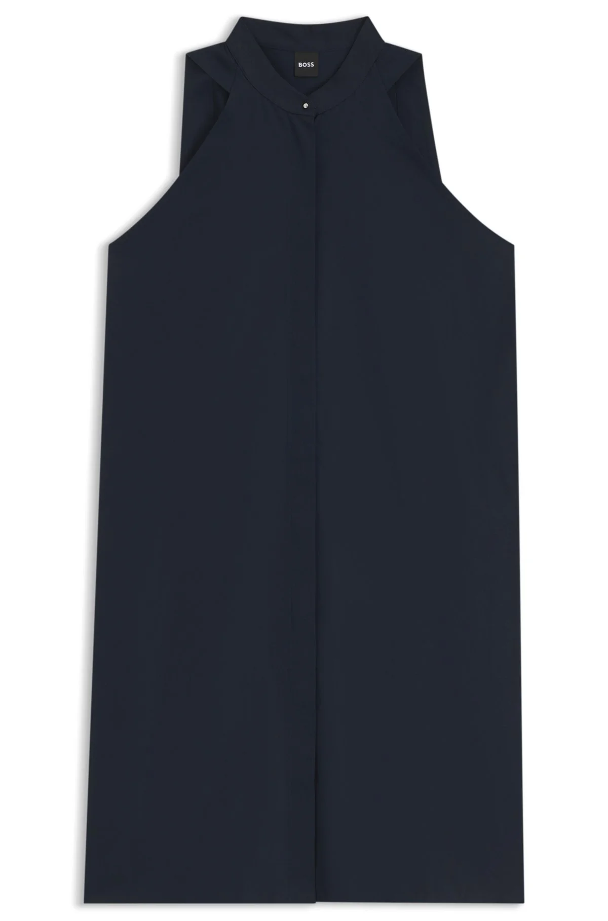 RELAXED-FIT DRESS IN COTTON POPLIN - 1