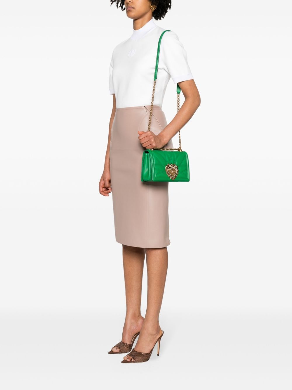 medium Devotion leather crossbody bag - 2
