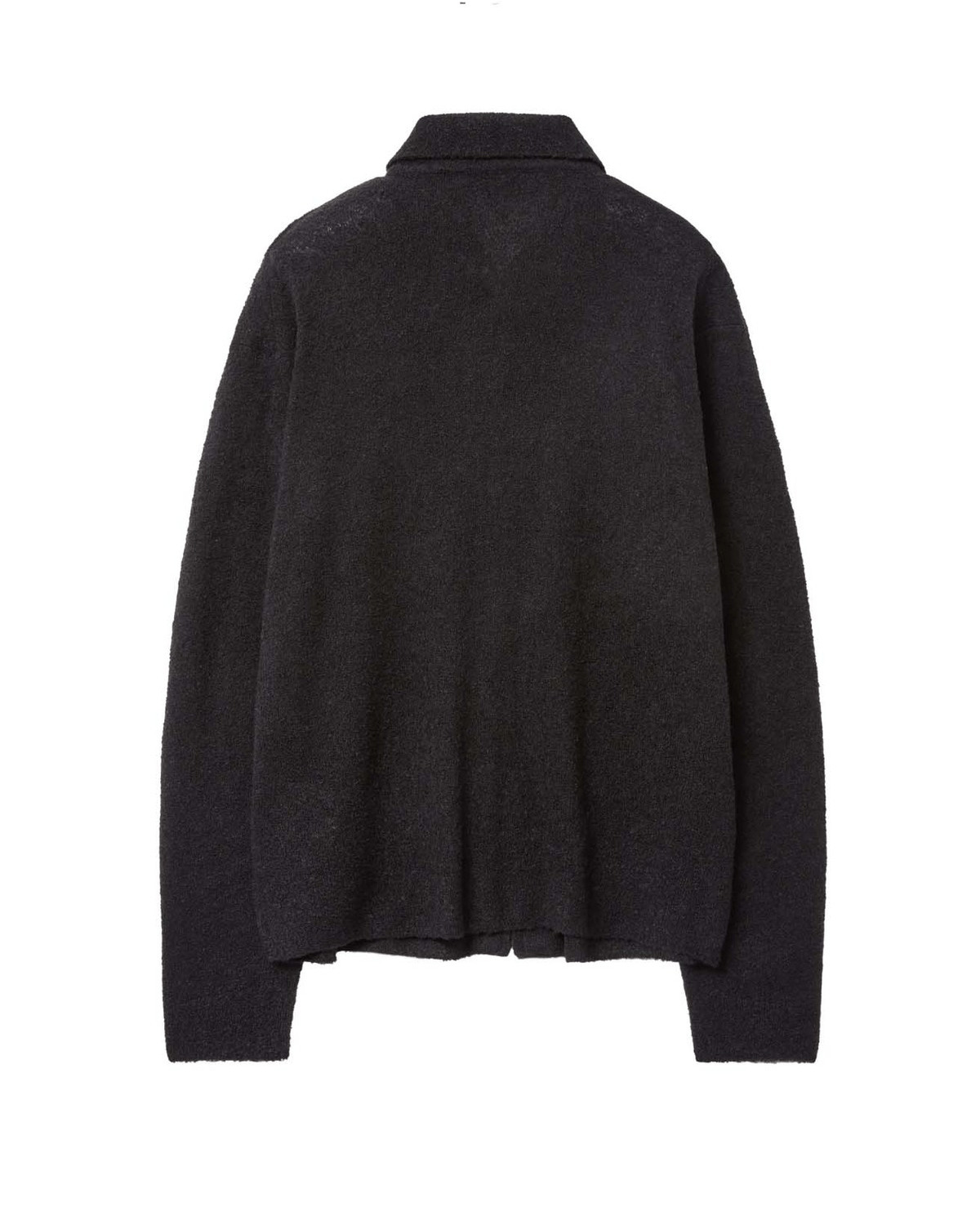 Boucle Zip Shirt (Archive) Black - 2