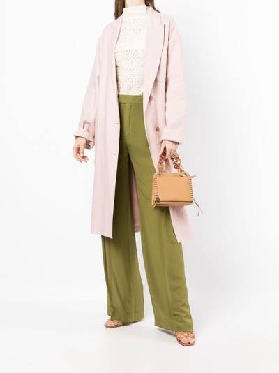 Zimmermann belted button-up coat outlook