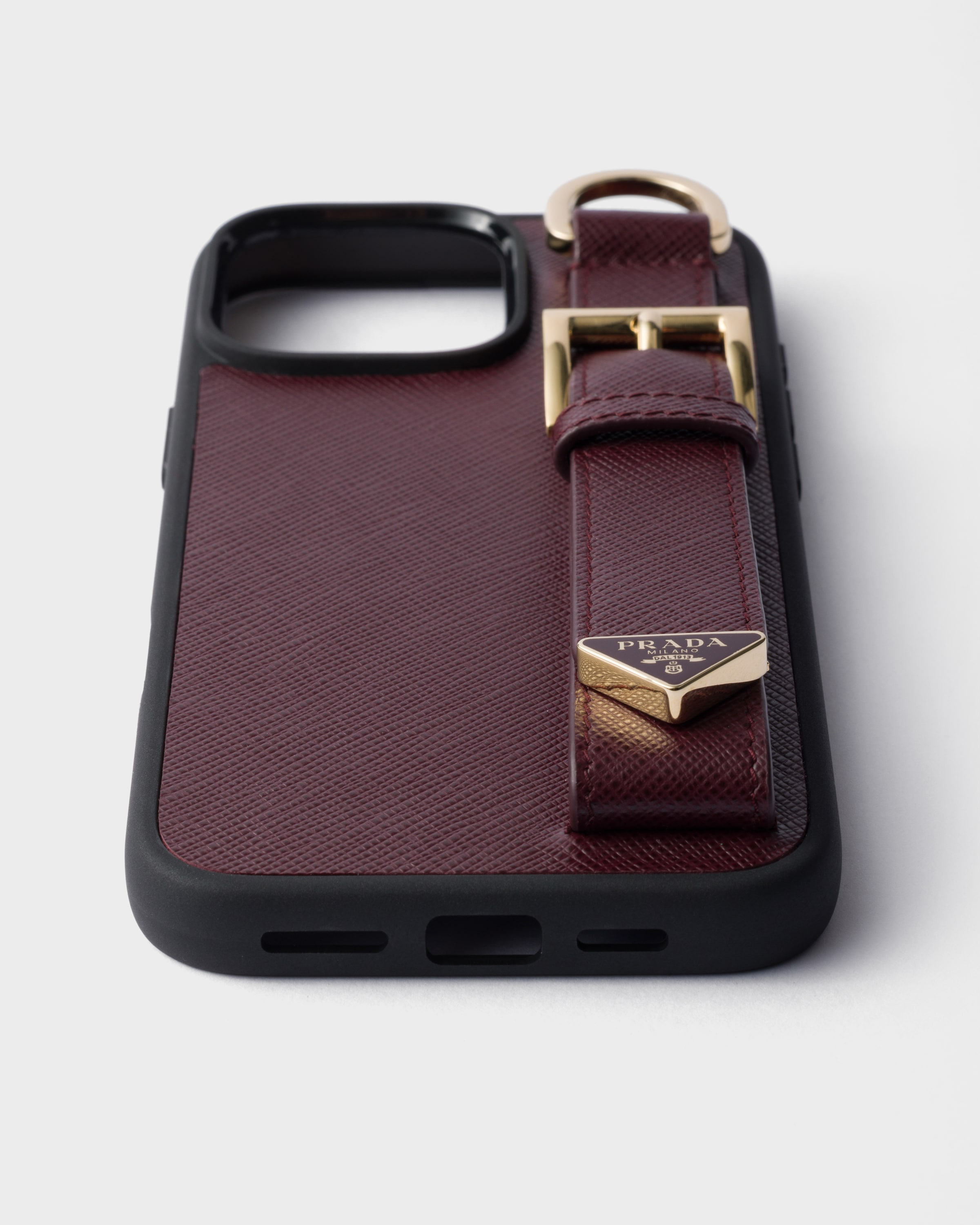 Saffiano leather case for iPhone 16 Pro Max - 2