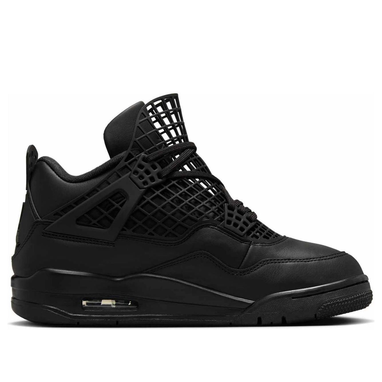 (WMNS) Air Jordan 4 Retro 'Net Black' FN7251-001 - 2
