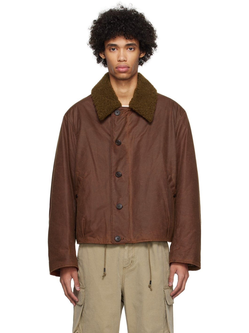 Brown Grizzly Jacket - 1