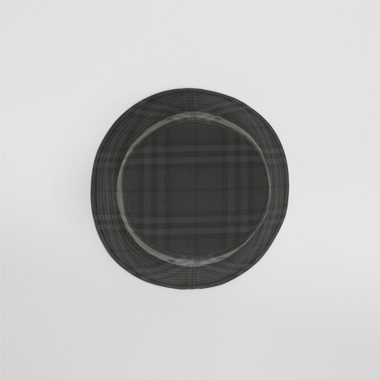 Vintage Check Cotton Bucket Hat - 4