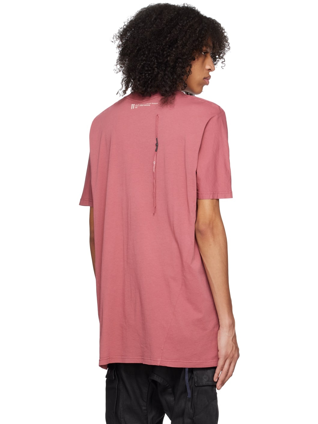 Pink Garment-Dyed T-Shirt - 3