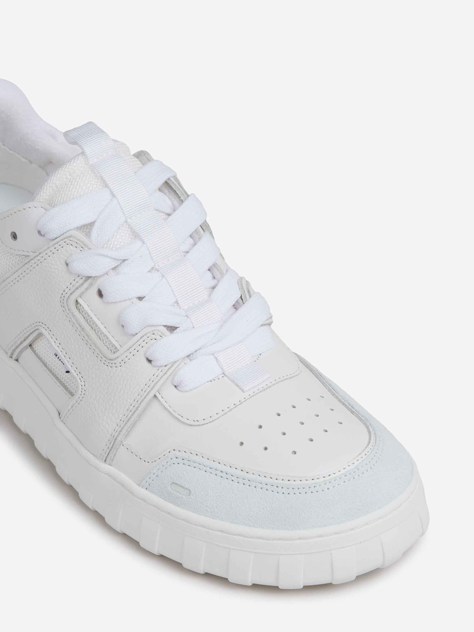 LOW LEATHER SNEAKERS - 5