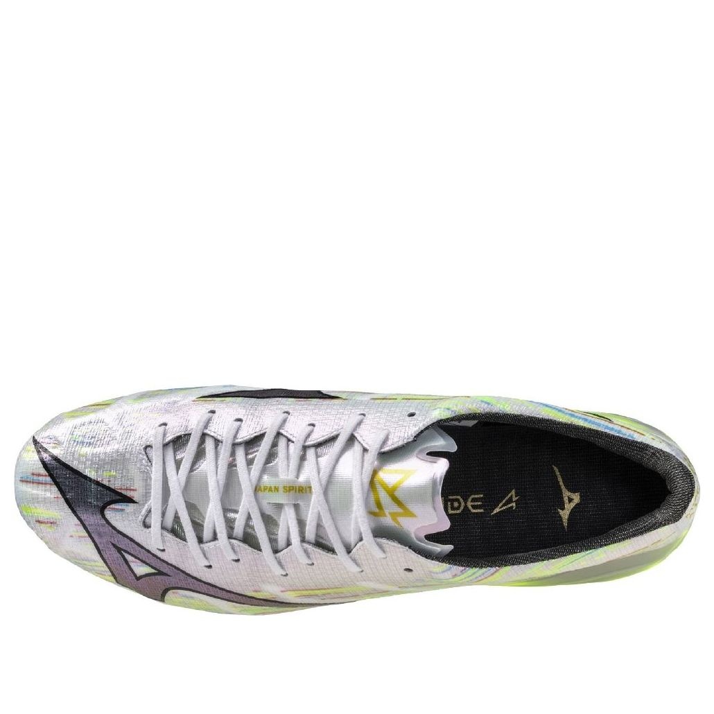 Mizuno Alpha 2 Made in Japan FG 'Silver Neon' P1GA256009 - 4