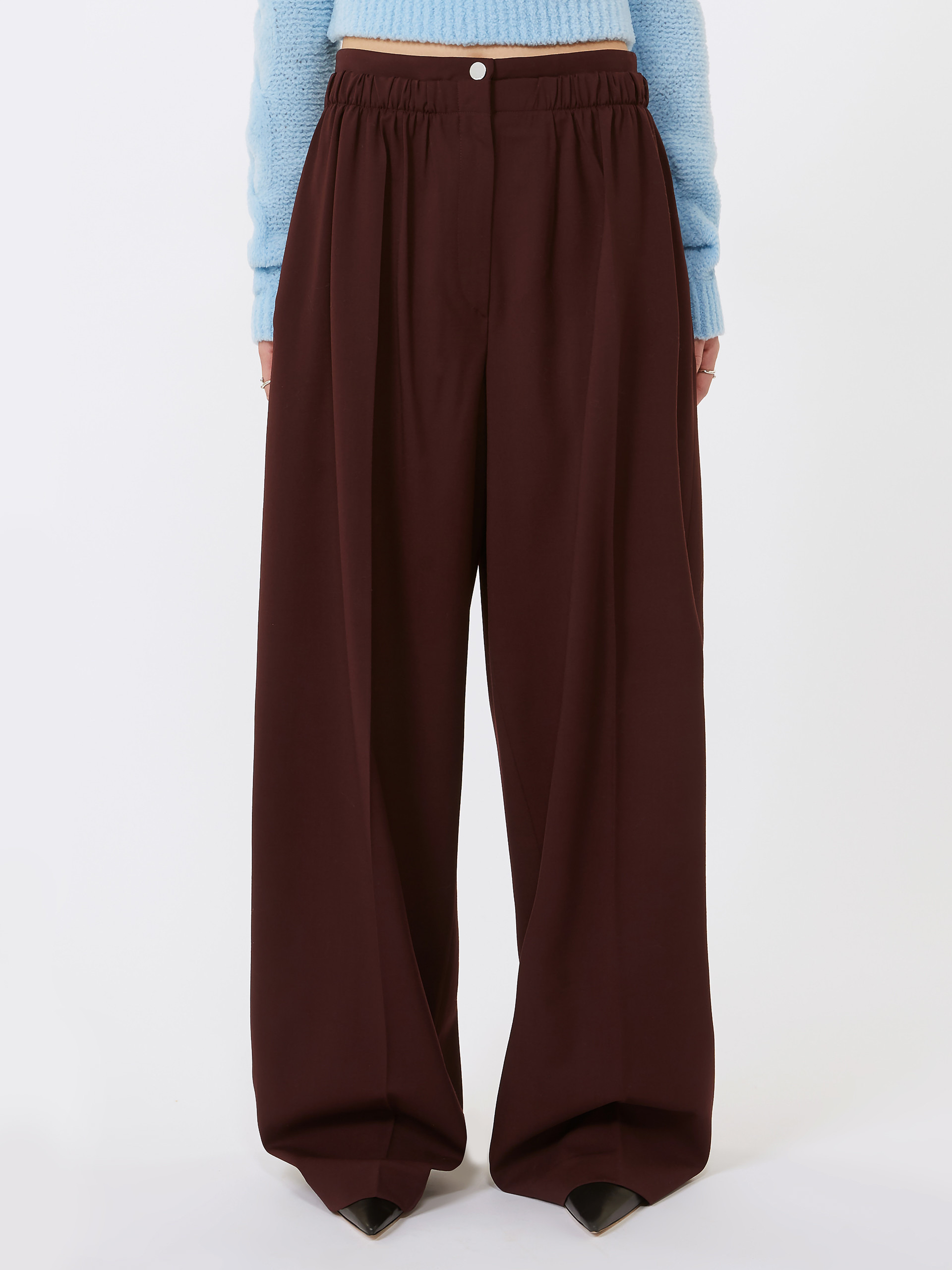 QUITO Wide-fit stretch wool trousers - 3