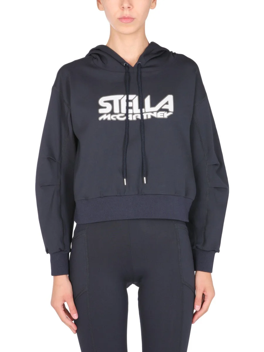 Stella Mccartney Women Scuba Sweatshirt With Logo - 1