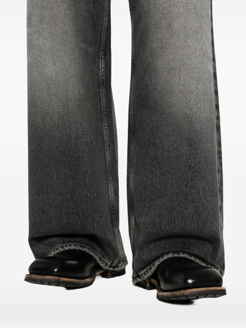 topstitching wide-leg jeans 5