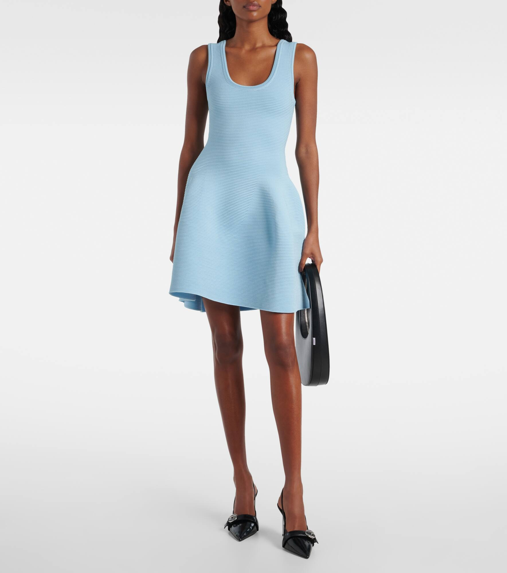 Larina flared minidress - 2