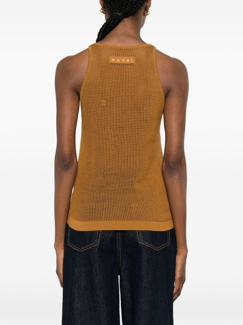 Marni Perforated knit top outlook