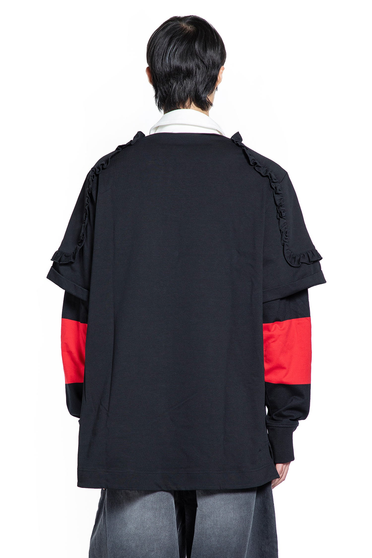 Layered Ruffle Rugby Shirt - 3