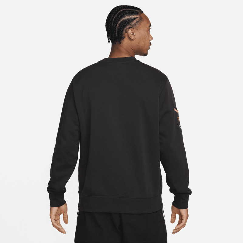 Nike Nike Men's Club Fleece Brushed-Back Graphic Crew outlook