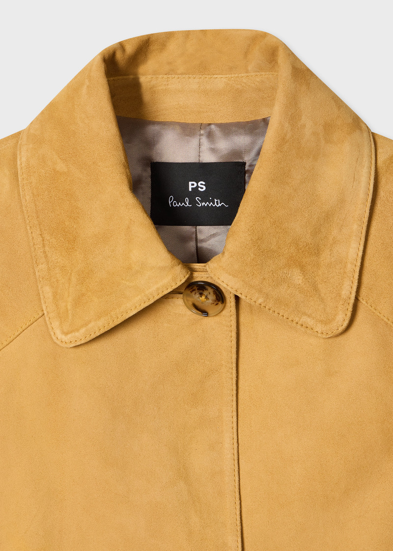 Paul Smith Women's Yellow Suede Jacket outlook