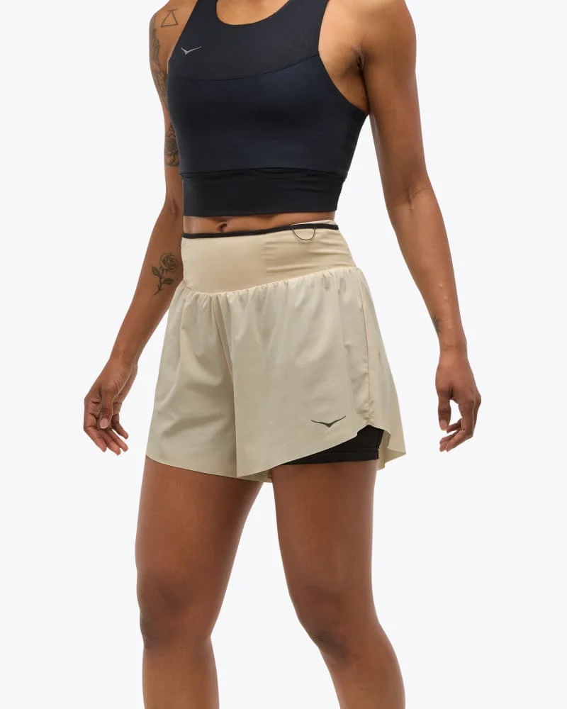 Women's Skyglide Short in Oatmeal - 1