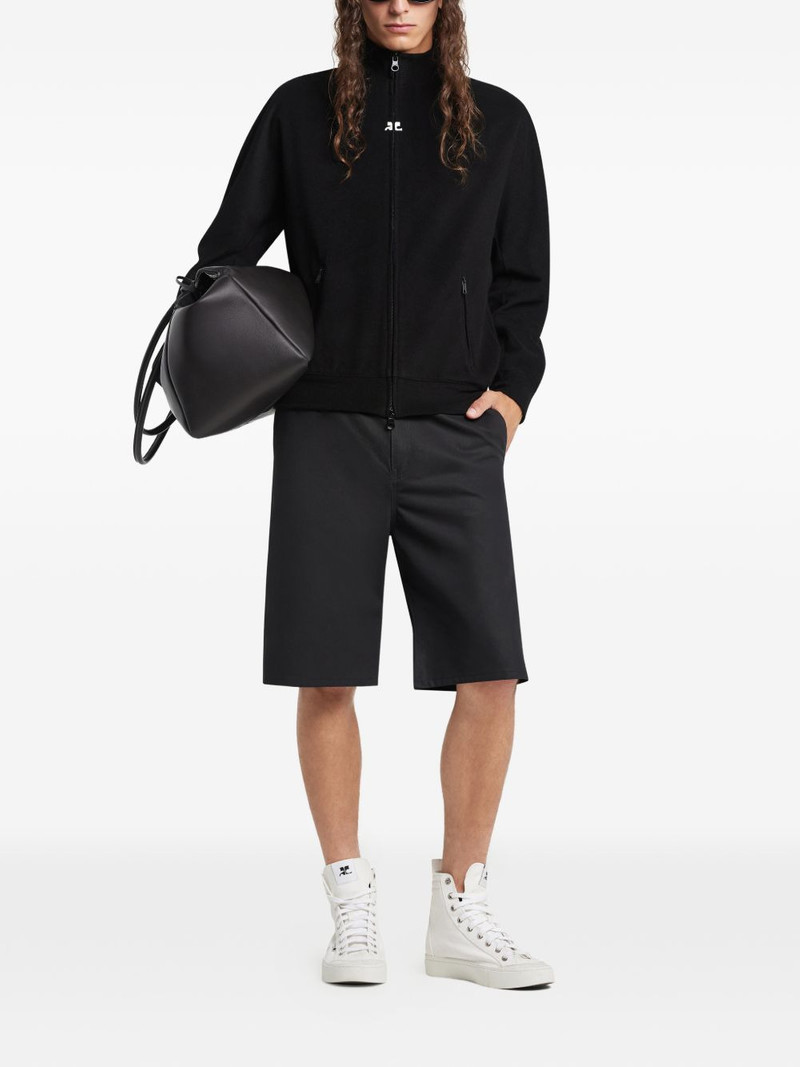 courrèges zip-up jacket outlook