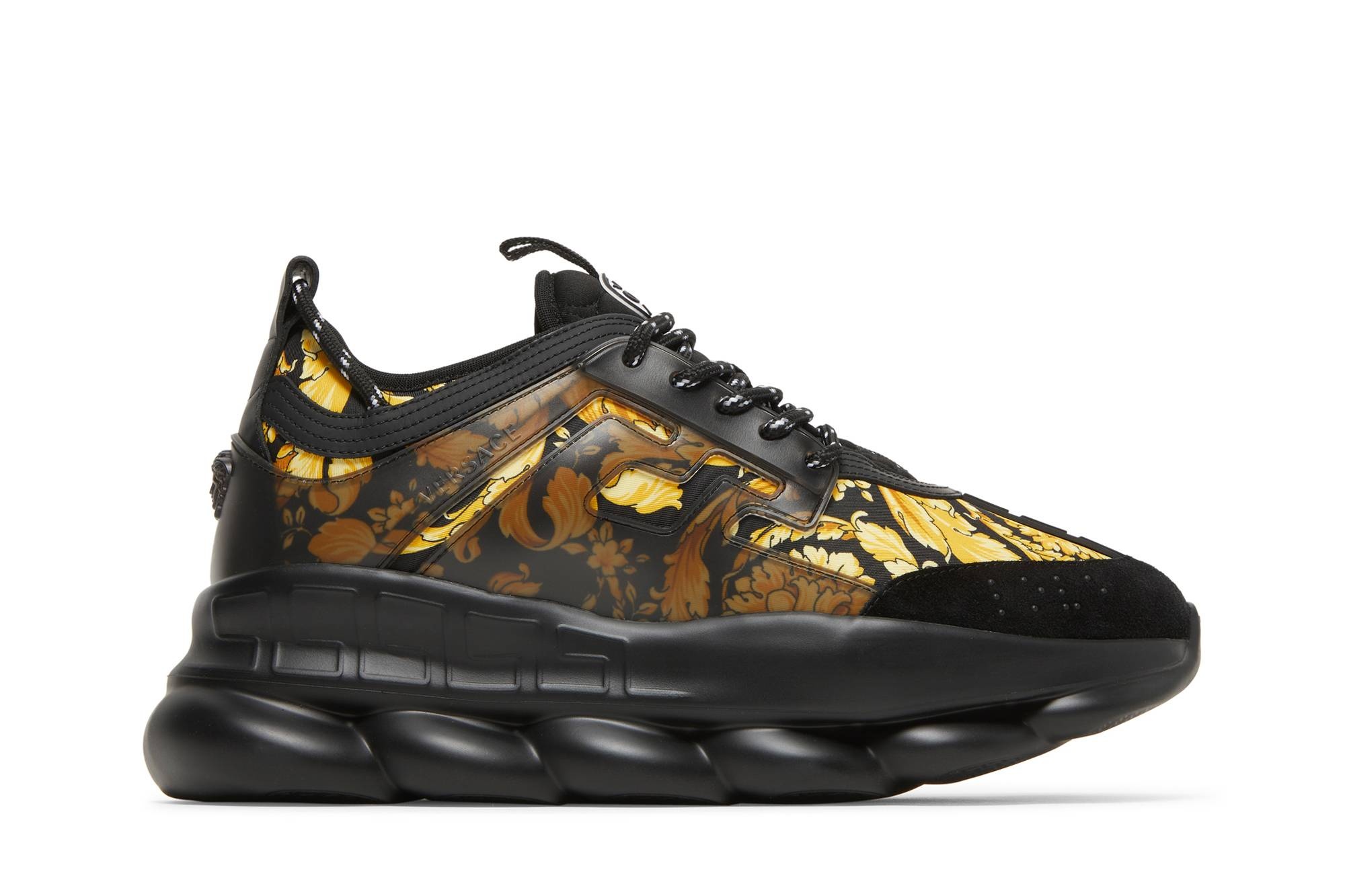 Versace Chain Reaction Trainer 'Barocco Print - Black' - 1