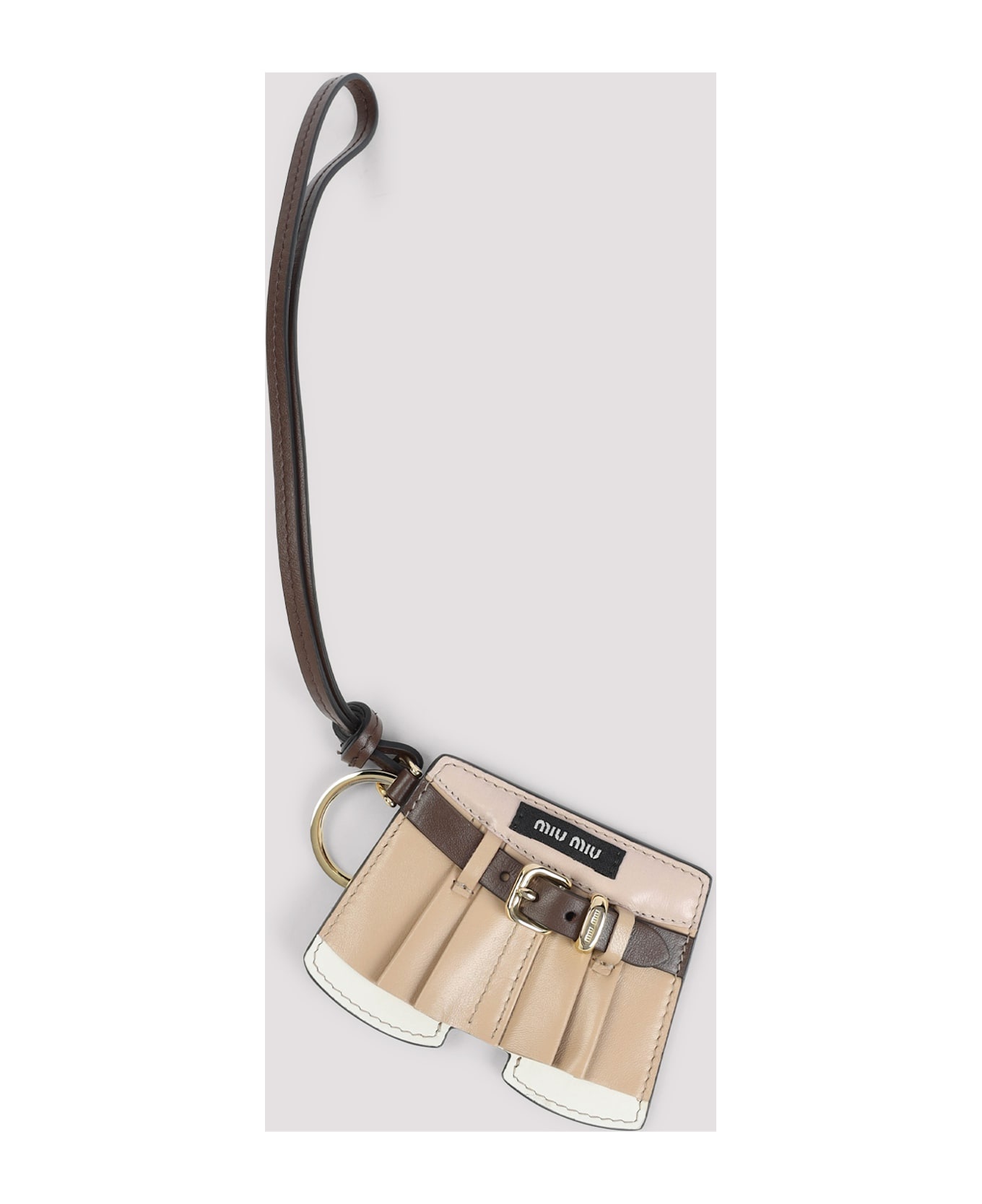 Multicolor Leather Keyring - 3