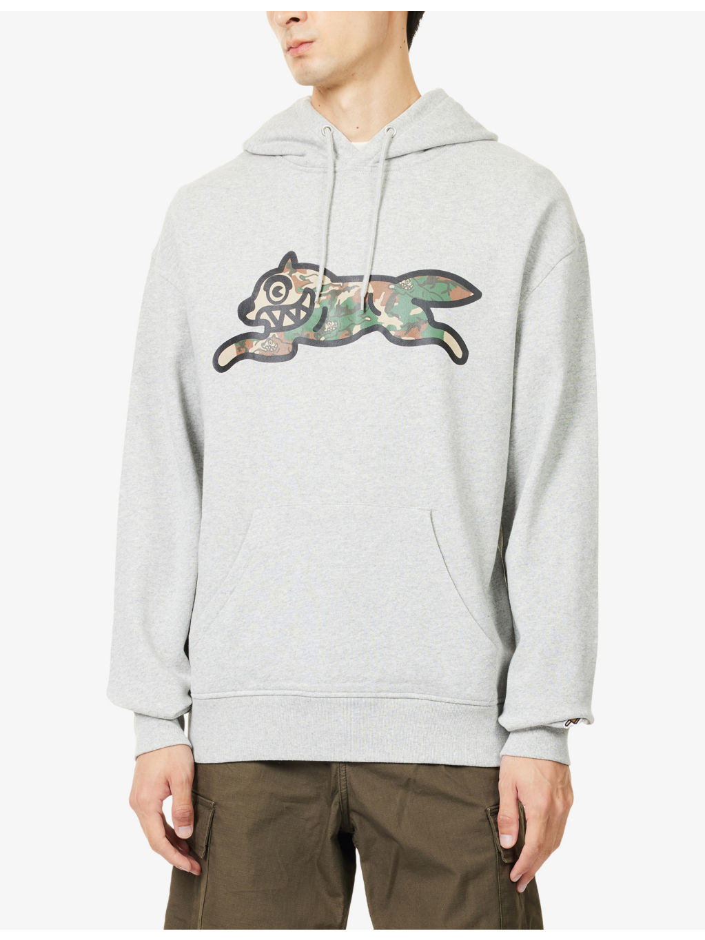 Woodland Running Dog Cotton-Jersey Hoody - 3