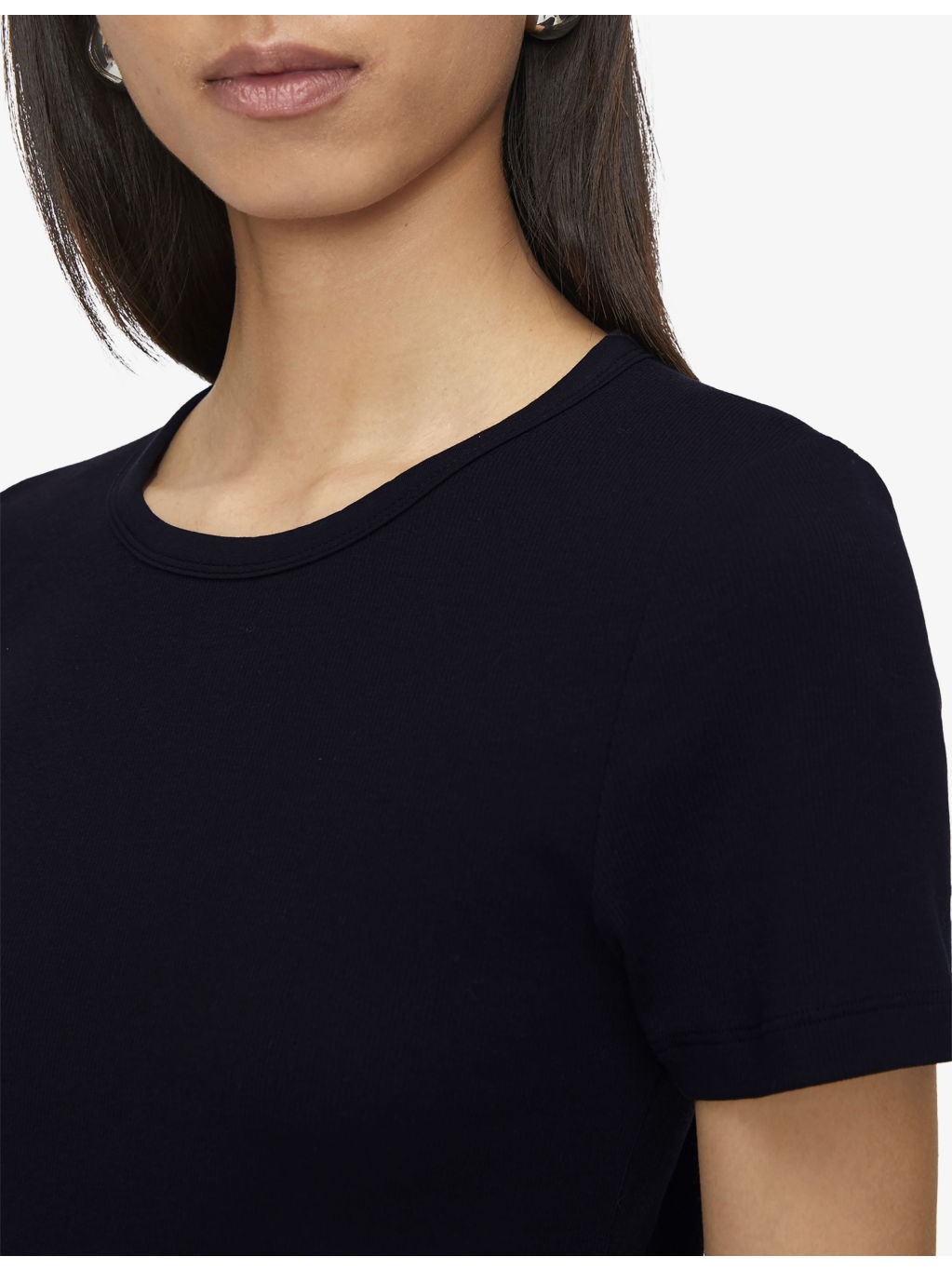 The Jersey Rib Round-Neck Stretch-Cotton T-Shirt - 5