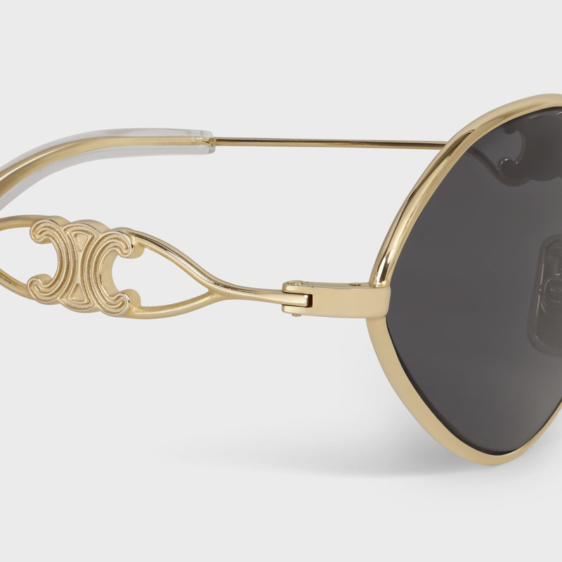 CELINE CL40354U Wire 01 sunglasses in Metal outlook