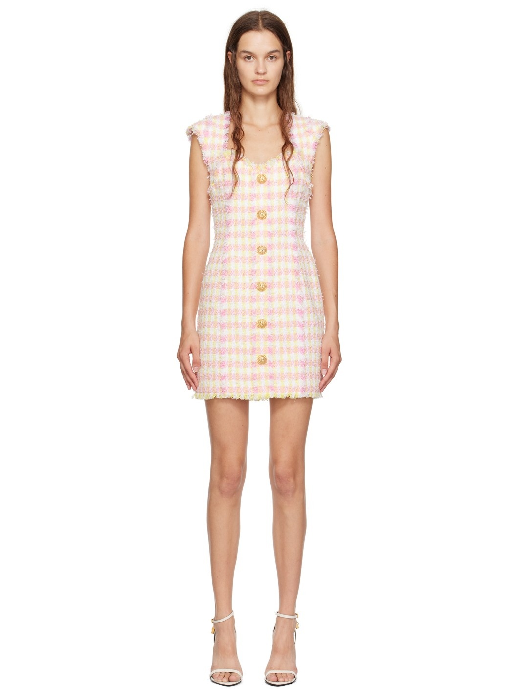 Pink & Yellow Miami Minidress - 1
