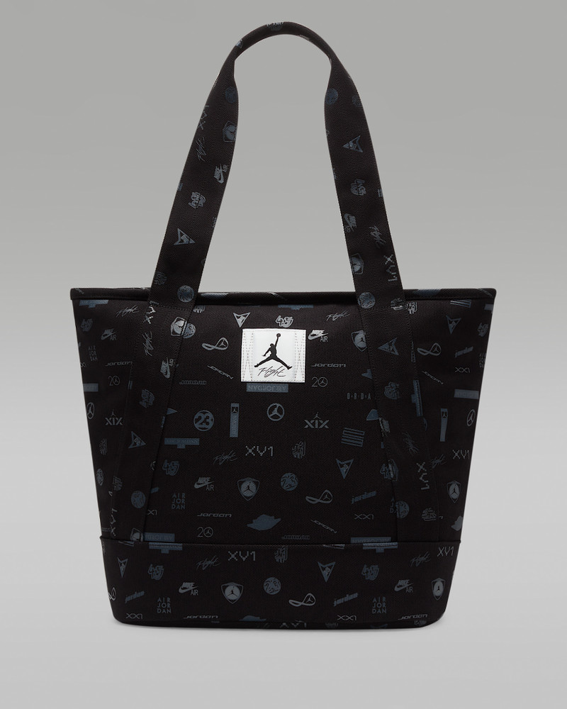 Jordan Jordan Flight Printed Recycled Cotton Carryall Tote Recycled Water Resistant Tote Bag (38L) outlook