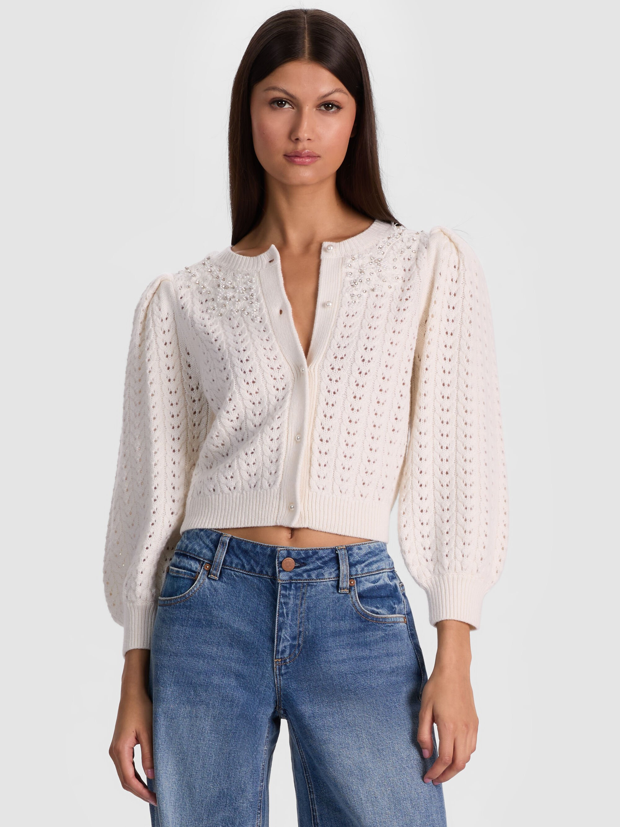 DORIS EMBELLISHED CARDIGAN - 2