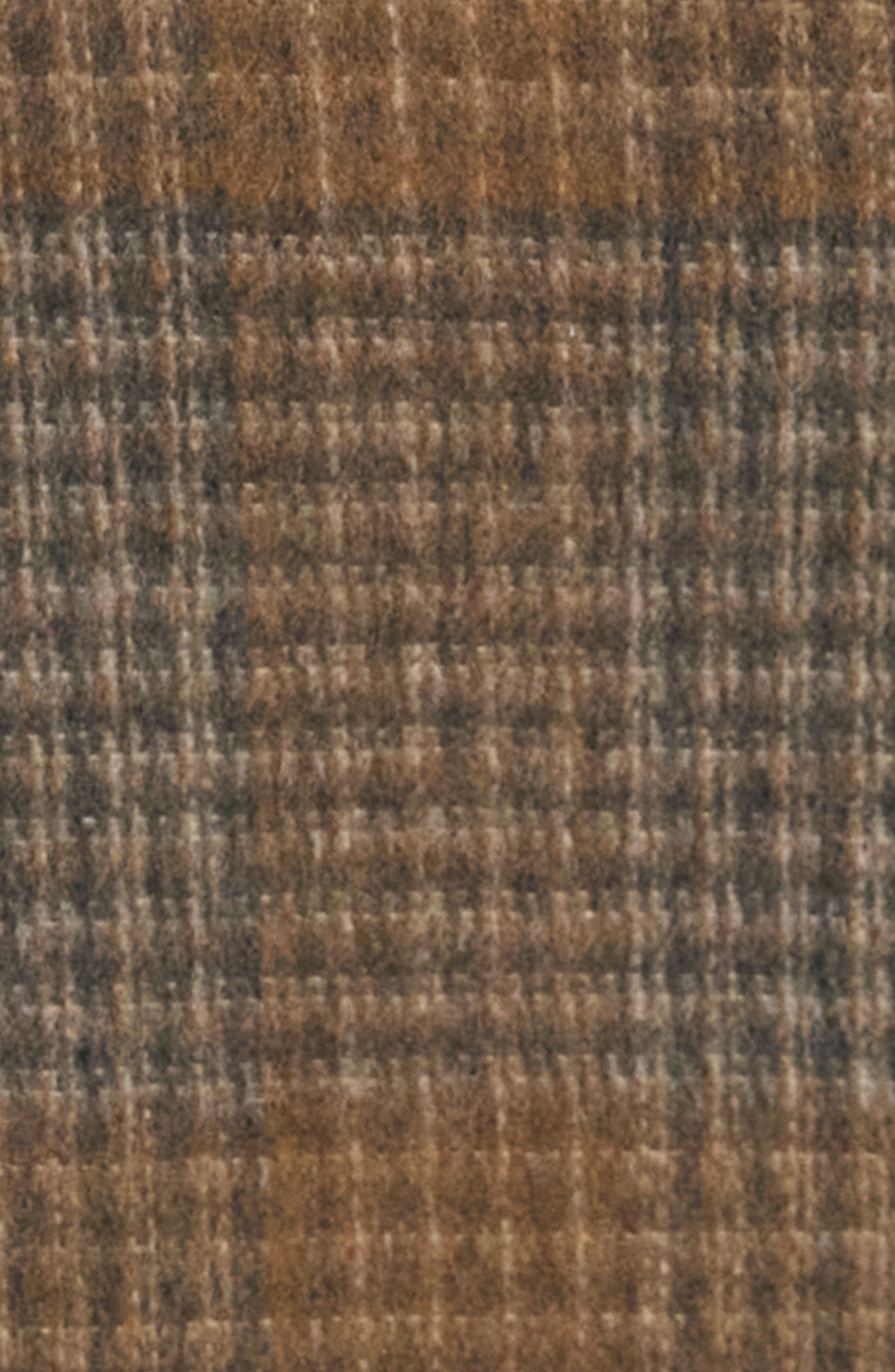 Theory Plaid Wool & Cashmere Miniskirt in Brass Multi at Nordstrom - 6