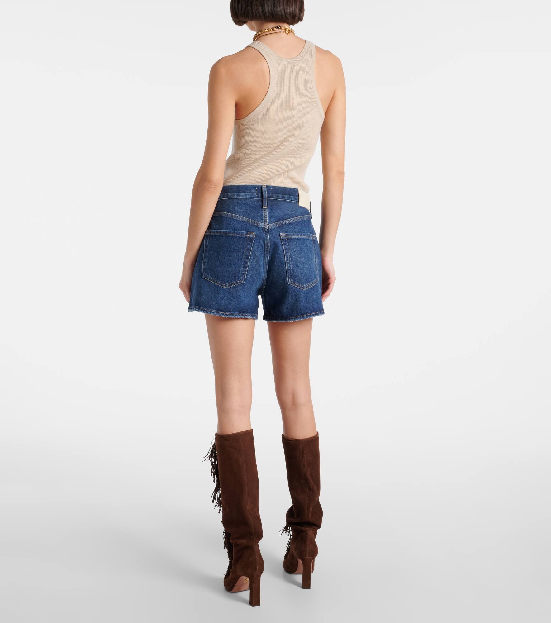 Marlow denim shorts - 3