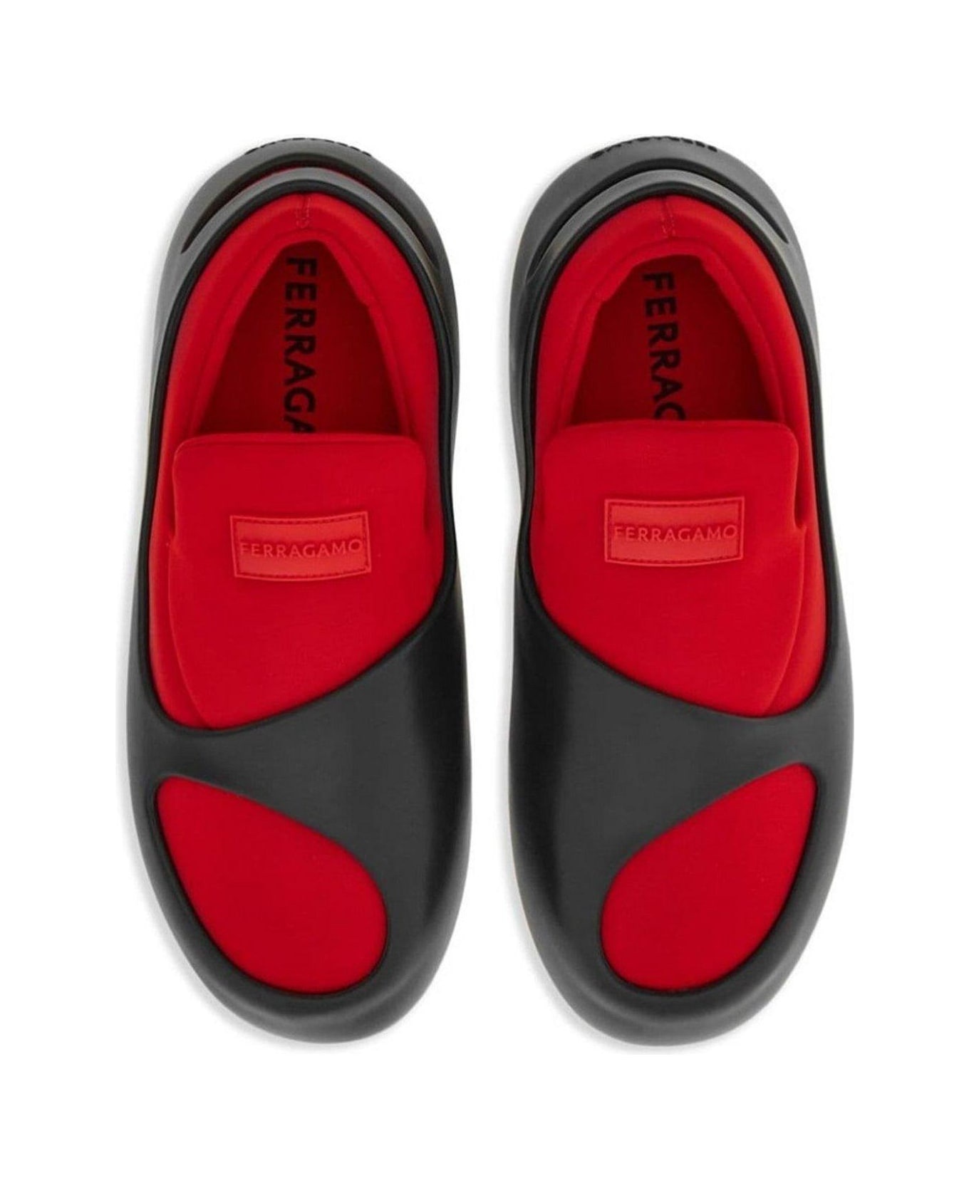 Round-toe Slip-on Loafers - 3