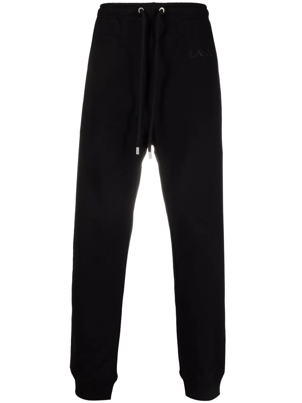 drawstring cotton sweatpants - 1