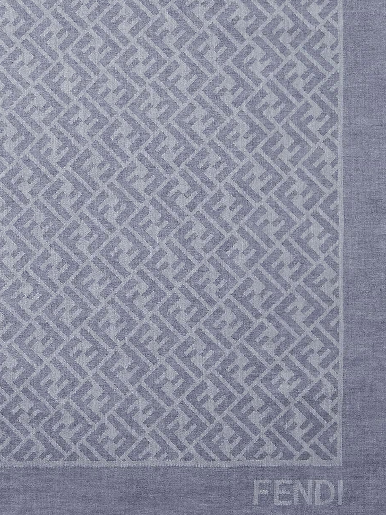Fendi Ff Jacquard Cotton Shawl - 2