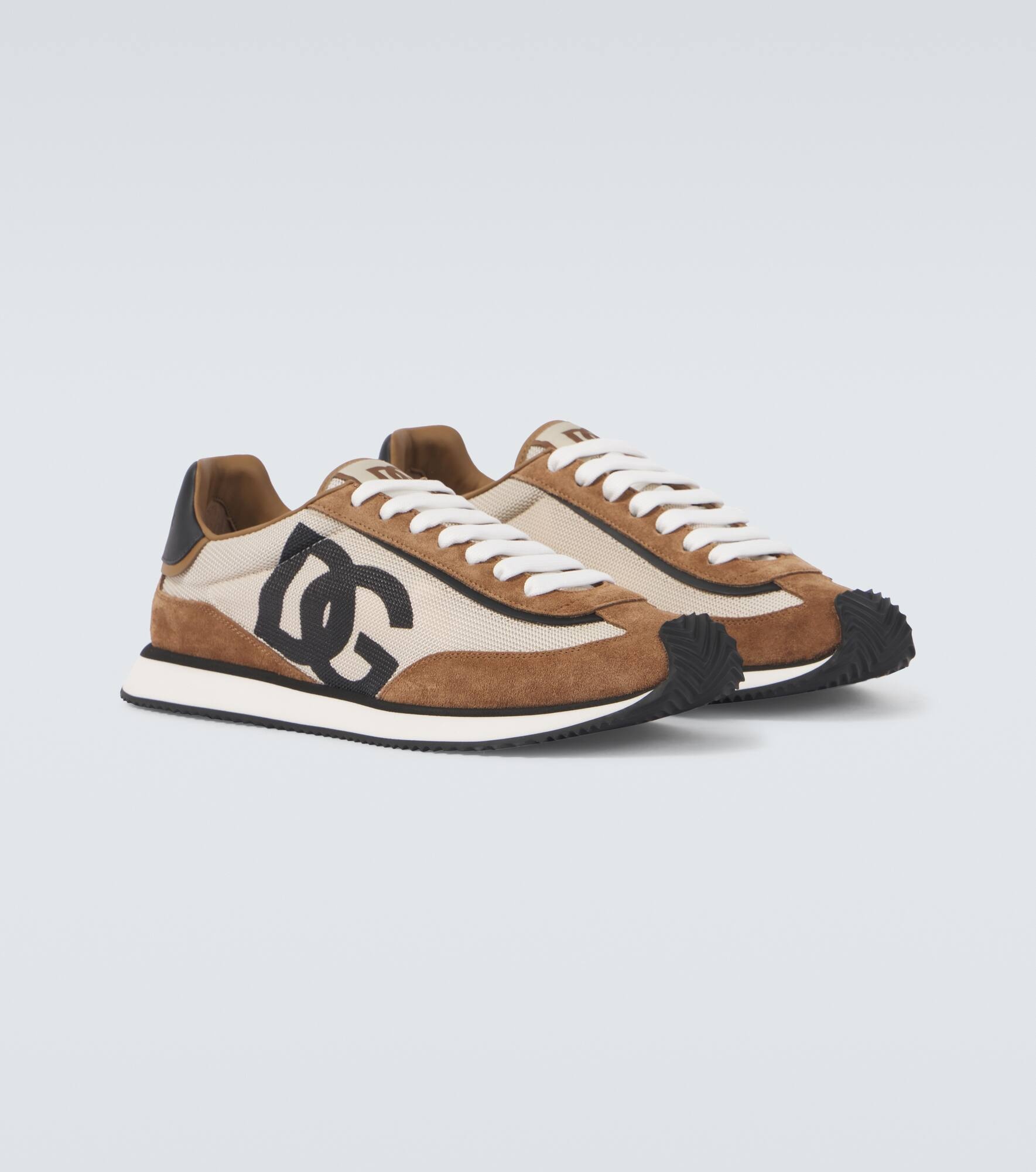 DG Cushion suede-trimmed sneakers - 5