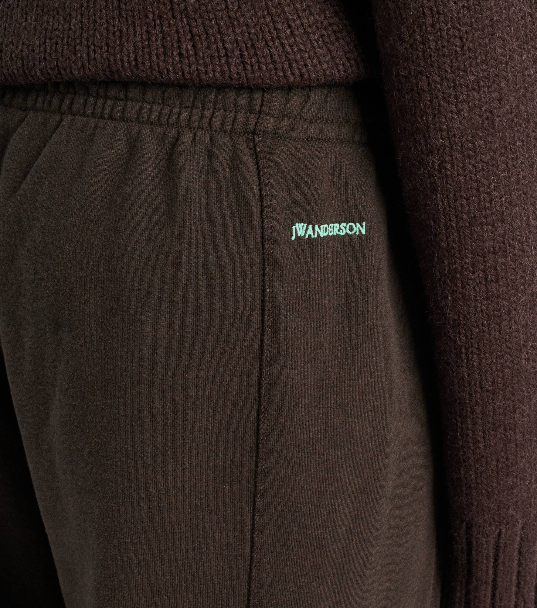 Tapered cotton fleece sweatpants - 6