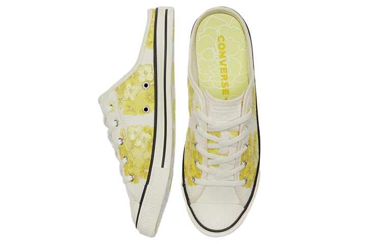 (WMNS) Converse Chuck Taylor All Star Dainty Mule 'Light Yellow' 570583C - 4