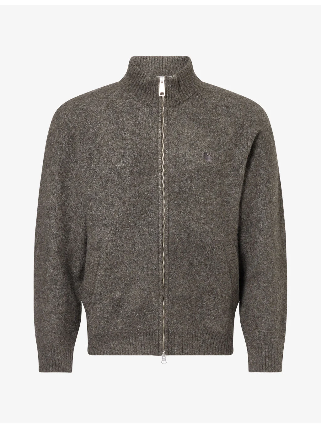 Curtis Zip-Up Woven Knit Jacket - 1