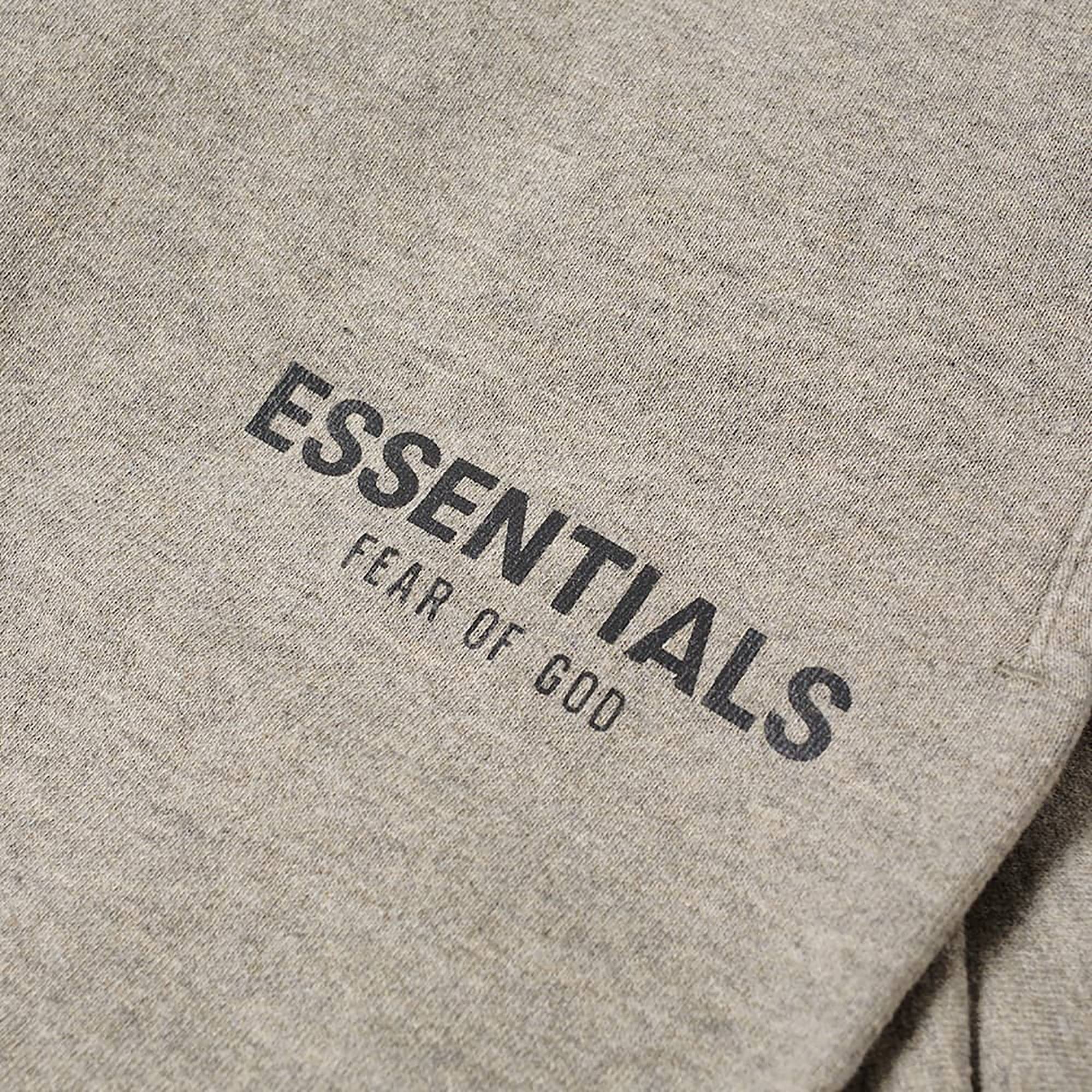 Fear of God Essentials Sweat Shorts 'Heather Oat' - 2