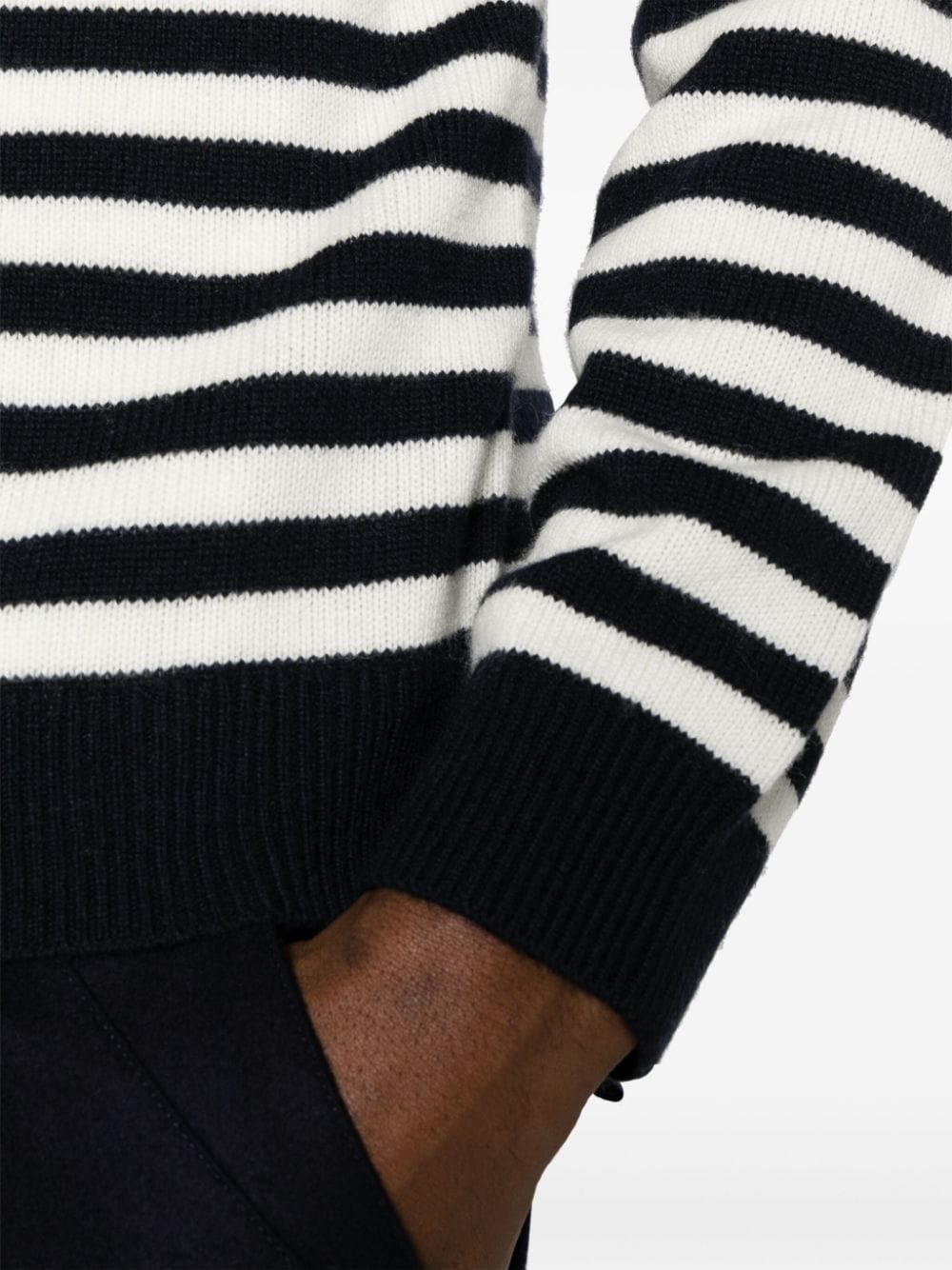 Latho striped cotton jumper - 5