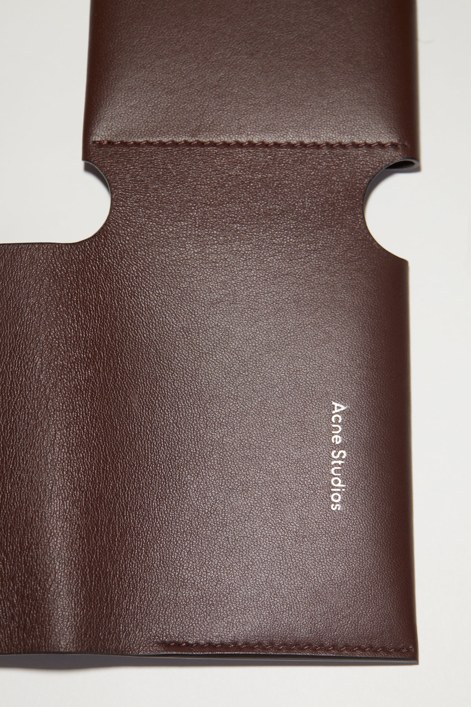 Trifold card wallet - Dark brown - 5